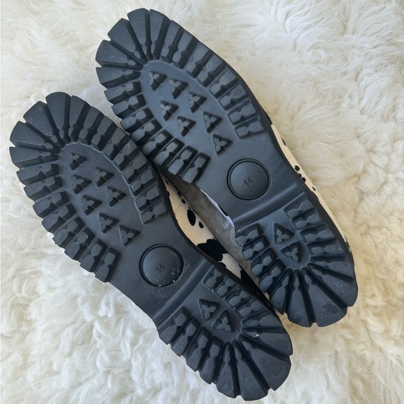 Intentionally Blank HK-2 Cow Print Loafers US 14 - Picture 4 of 7